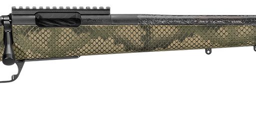 Proof Research 118450 Glacier TI 308 Win 4+1 20" Carbon Fiber Match Grade Threaded Barrel, Black Cerakote Titanium Receivern w/Picatinny Rail, Fixed PROOF Hunter TFDE Carbon Fiber Stock