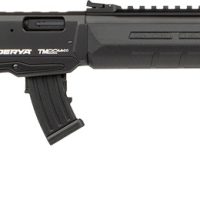 Rock Island TM22LA20 TM22  Full Size 22 LR 10+1 20" Black Anodized Barrel, Black Anodized Picatinny Rail Aluminum Receiver, M-LOK Handguards, Black Anodized Aluminum Fixed Stock,  Ambidextrous
