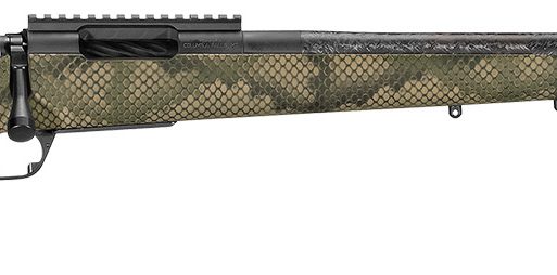 Proof Research 139981 Glacier TI 308 Win 4+1 20" Carbon Fiber Match Grade Threaded Barrel, Black Cerakote Titanium Receivern w/Picatinny Rail, Fixed PROOF Hunter TFDE Carbon Fiber Stock