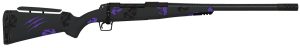 Fierce Firearms ROGM308WIN20BP Mini Rogue  308 Win 4+1 20" Hand Lapped/Match Grade Barrel, Black Cerakote Steel Receiver, Purple Camo Mini Rogue w/Adj Comb & Picatinny Rail Carbon Fiber Stock