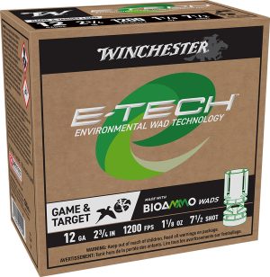 Winchester Ammo WCM127 E-Tech  12Gauge 2.75" 1 1/8oz 7.5Shot 25 Per Box/10 Case