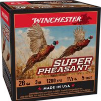 Winchester Ammo X283PH5 Super Pheasant  28Gauge 3" 1 1/8oz 5Shot 25 Per Box/10 Case