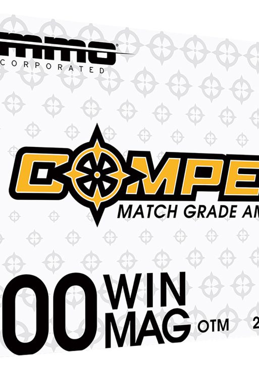 Ammo Inc 300WM190BTHPA20 Compete  300WinMag 220gr Open Tip Match 20 Per Box/10 Case