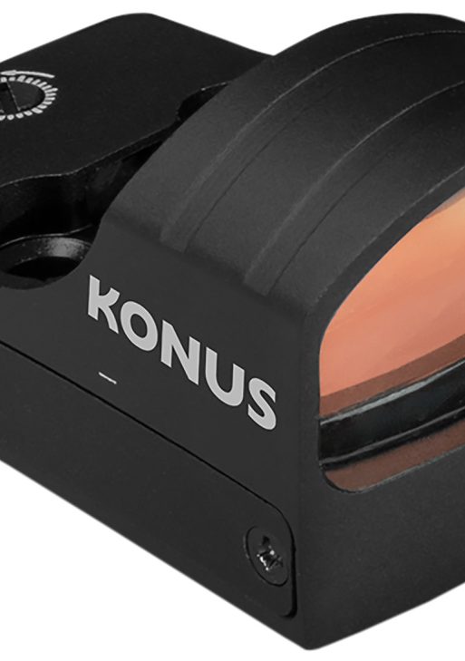 Konus 7205 Fission 3.0  Matte Black 1 x 0.98" x 0.70" 4 MOA Red Dot