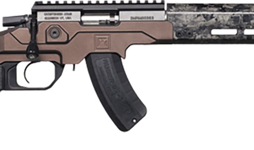 Christensen Arms 8011202401 MPR  22 WMR 10+1 18" Black Match Grade Threaded Barrel, Black Nitride Picatinny Rail Receiver, Carbon Fiber M-LOK Handguard, Desert Brown Adj w/MagneLock Technology Stock