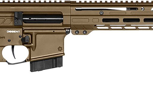 CMMG 28A490FMB Dissent MK4 22 ARC 10+1 16.10"  Midnight Bronze Cerakote Picatinny Rail Aluminum Receiver, M-LOK Handguard, Black CMMG Dissent Side Folding Stock, Zeroed Drop-In Single Stage Trigger