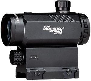Sig Sauer Airguns AIRR5 AIR R5 Mini Red Dot Sight  Black Anodized 1 x 20 mm 3 MOA Red Dot