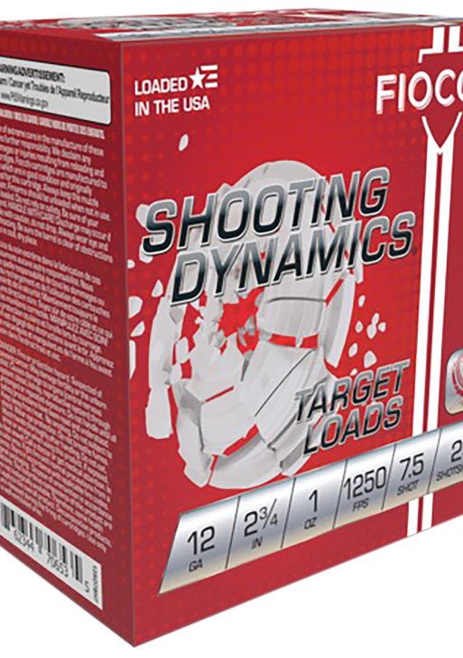 Fiocchi 12SD1X75 Shooting Dynamics  12Gauge 2.75" 1oz 7.5Shot 25 Per Box/10 Case