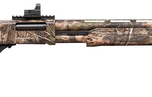 Chiappa Firearms 930308T 335 Turkey Full Size 12 Gauge Pump 3.50" 5+1 26" Mossy Oak Country DNA Chrome Lined Vent Rib Barrel, Picatinny Rail Aluminum Receiver & Fixed Synthetic Stock, Red Dot 4 MOA