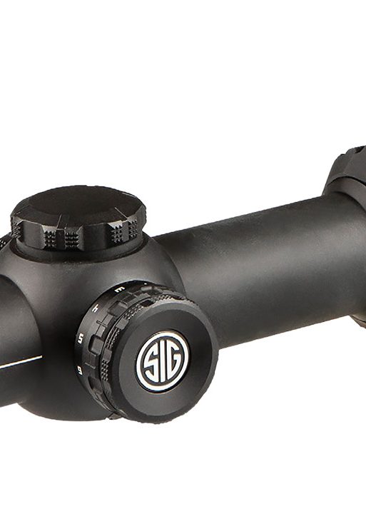 Sig Sauer Electro-Optics SOTM61001 Tango-MSR LPVO (SFP) Black 1-6x24mm 30mm Tube Illuminated BDC6 Reticle Features Throw Lever