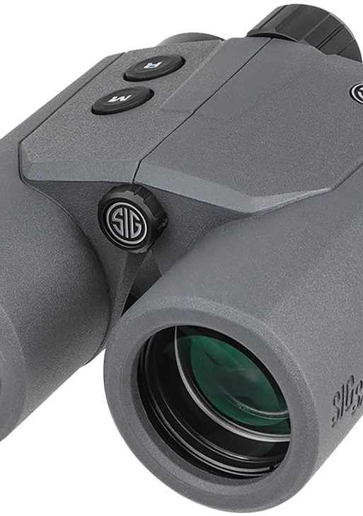 Sig Sauer Electro-Optics SOKCN100 Canyon Rangefinding 10x42mm Illuminated Circle w/Red Dot Reticle Black