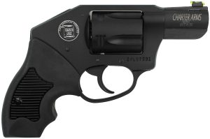 Charter Arms 53711 Undercover Lite Off Duty 38 Special 5rd 2" Black Barrel, Cylinder & Aluminum Frame, Black Rubber Grip, Concealed Hammer