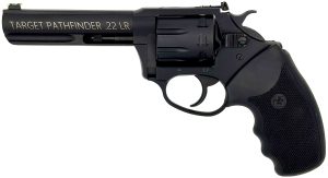 Charter Arms 12242 Pathfinder Target Lite 22 LR 8rd 4.20" Black Frame w/ Black Rubber Grip