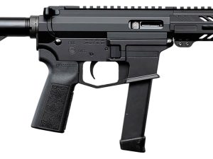Angstadt Arms AAUDP09P06 UDP-9  9mm Luger 15+1 6" Black Melonite Threaded Barrel, 5.50" Free Float M-LOK Handguards, Black Cerakote Aluminum Picatinny Rail Receiver, Black B5 Grips