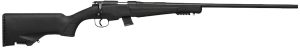 Escort HE22LR2502BK Escort  22 LR 10+1 25" Black Threaded Barrel, Black Grooved Steel Receiver, Black Synthetic Fixed Stock