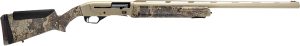 Savage Arms 57776 Renegauge Prairie 12 Gauge Semi-Auto 4+1 28" Desert Sand Cerakote Fluted Vent Rib Barrel & Aluminum Receiver, Adjustable TrueTimber Prairie Synthetic Stock