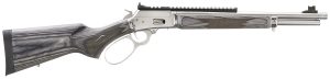 Marlin 70433 1894 SBL 357 Mag 8+1 16.10" Stainless Polished Threaded Barrel& Picatinny Rail Receiver, Fixed Gray Laminate Stock