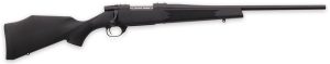 Weatherby VYT7M8RR0T Vanguard Synthetic Compact 7mm-08 Rem 5+1 20" Matte Blued #1 Threaded Barrel, Matte Blued Drilled & Tapped Steel Receiver, Black Adjustable Synthetic Stock