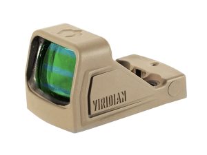Viridian 9810142 RFX11  Flat Dark Earth 1 x 16 mm x 22 mm 3 MOA Green Dot