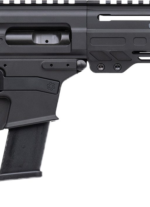 CMMG 45A4C0FAB Dissent MKG 45 ACP 13+1 6.50" Black Nitride Medium Taper Threaded Barrel, CMMG 5.5" M-LOK Handguards, Black Armor Cerakote Aluminum Picatinny Rail Receiver, CMMG Zeroed Grips
