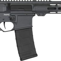 CMMG 30AB20FSG Banshee MK4 300 Blackout 30+1 12.50" Black Nitride Medium Taper Threaded Barrel, EML 7" M-LOK Handguards, Sniper Gray Cerakote Aluminum Picatinny Rail Receiver, CMMG Zeroed Grips