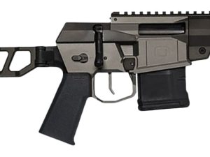 Q LLC MINIFIX300BLK8PST Mini Fix  300 Blackout 30+1 8" Black Anodized Tapered Threaded Barrel, Q-Sert Free-Float Handguards, Picatinny Rail Receiver, Black SBA3 Brace, Black Polymer Grips