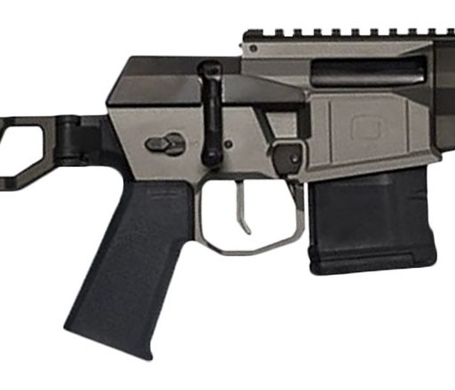 Q LLC MINIFIX300BLK8PST Mini Fix  300 Blackout 30+1 8" Black Anodized Tapered Threaded Barrel, Q-Sert Free-Float Handguards, Picatinny Rail Receiver, Black SBA3 Brace, Black Polymer Grips