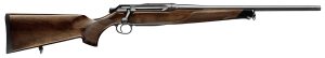 Sauer 80117097 505 Lux Full Size 270 Win 3+1 24" Matte Blued Threaded Barrel, Matte Blued Saddle Mount Steel Receiver, Grade 5 Wood Fixed Stock