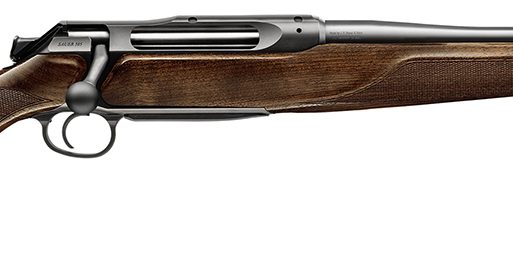Sauer 80117097 505 Lux Full Size 270 Win 3+1 24" Matte Blued Threaded Barrel, Matte Blued Saddle Mount Steel Receiver, Grade 5 Wood Fixed Stock