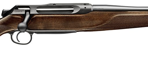 Sauer 80117098 505 Lux Full Size 7mm Rem Mag 2+1 24" Matte Blued Threaded Barrel, Matte Blued Saddle Mount Steel Receiver, Grade 5 Wood Fixed Stock