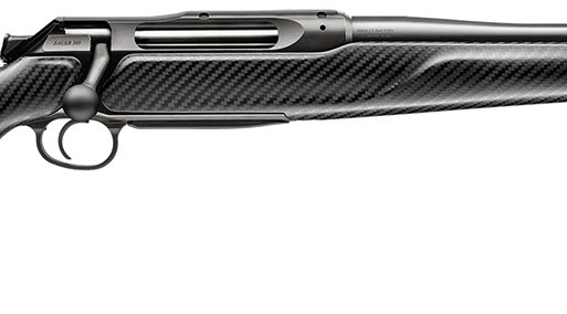 Sauer 80117119 505 Synchro XTC Full Size 6.5 Creedmoor  3+1 22" Matte Blued Threaded Barrel, Matte Blued Saddle Mount Steel Receiver, Black Thumbhole w/Adj Comb Carbon Fiber Stock