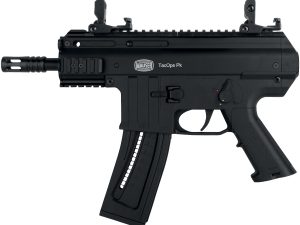 Blue Line Solutions 4150060 TacOps Pk 22 LR 22+1/110+1 5" Black Anodized Steel Barrel, Picatinny Rail Receiver, Black Aluminum Frame w/Picatinny Rail