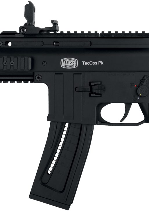 Blue Line Solutions 4150060 TacOps Pk 22 LR 22+1/110+1 5" Black Anodized Steel Barrel, Picatinny Rail Receiver, Black Aluminum Frame w/Picatinny Rail