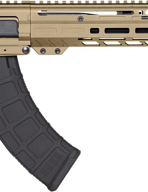 CMMG 86A8E0BCT Dissent MK47 7.62x39mm 30+1 12.50" Black Nitride Threaded Barrel, M-LOK Handguards, Coyote Tan Cerakote Aluminum Picatinny Rail Receiver