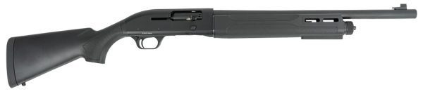 Tokarev USA 21000118 TTF Titan Full Size 12 Gauge Semi-Auto 3" 4+1 18.50" Black Chromate Cylinder Bore Barrel, Black Anodized Drilled & Tapped Receiver, Fixed Black Synthetic Stock