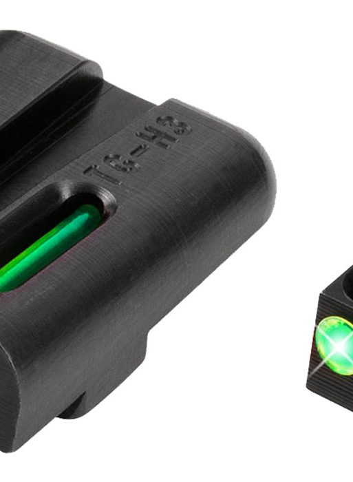 TruGlo TG131XT TFO  Green/Tritium/Fiber Optic Front Sight-Green/Tritium/Fiber Optic Rear Sight Springfield Armory XD