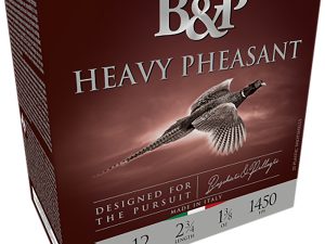 B&p Ammunition 123B58H4 Heavy Pheasant  12Gauge 3" 1 5/8oz 4Shot 25 Per Box/10 Case
