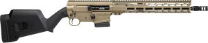 CMMG 55A080BCT Dissent BR4 *CA Compliant 223 Rem/5.56 NATO 10+1 14.50" Black Nitride Medium Taper Threaded Barrel, Coyote Tan Cerakote Aluminum Picatinny Rail Receiver, Magpul SGA Black Polymer Stock