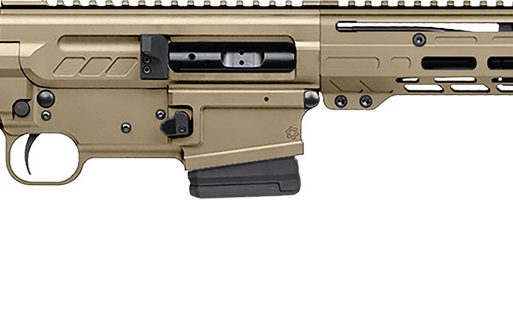 CMMG 30A5C0FCT Dissent BR4 *CA Compliant 300 Blackout 10+1 14.50" Black Nitride Threaded Barrel, Coyote Tan Cerakote Picatinny Rail Aluminum Receiver, Magpul SGA Black Synthetic Stock