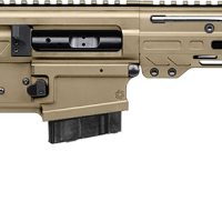 CMMG 60AB40CCT Dissent BR4 *CA Compliant 6mm 10+1 16.10" Black Nitride Threaded Barrel, Coyote Tan Cerakote Picatinny Rail Aluminum Receiver, Magpul SGA Black Synthetic Stock