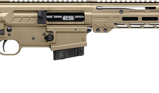 CMMG 64A190CCT Dissent BR4 *CA Compliant 6.5 Grendel 10+1 16.10" Black Nitride Threaded Barrel, Coyote Tan Cerakote Picatinny Rail Aluminum Receiver, Magpul SGA Black Synthetic Stock