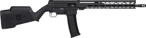 CMMG 94AC80FAB Dissent BR4 *CA Compliant 9mm Luger 10+1 16.10" Black Nitride Threaded Barrel, Black Armor Cerakote Picatinny Rail Aluminum Receiver, Magpul SGA Black Polymer Stock