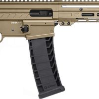 CMMG 94AC80FCT Dissent BR4 *CA Compliant 9mm Luger 10+1 16.10" Black Nitride Threaded Barrel, Coyote Tan Cerakote Picatinny Rail Aluminum Receiver, Magpul SGA Black Polymer Stock