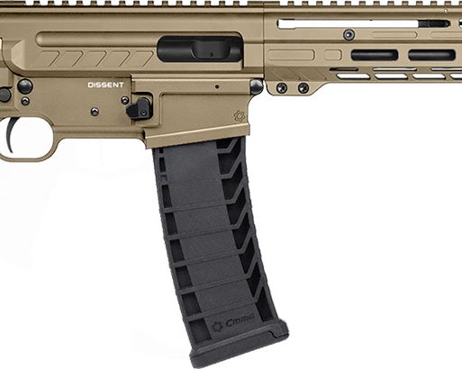 CMMG 94AC80FCT Dissent BR4 *CA Compliant 9mm Luger 10+1 16.10" Black Nitride Threaded Barrel, Coyote Tan Cerakote Picatinny Rail Aluminum Receiver, Magpul SGA Black Polymer Stock