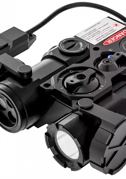 AGM Global Vision WLAD-CLA1-B1 WLAD 1B  Black Green Laser & IR Pointer/Illuminator Coaxial Dual Laser White LED 300 Lumen