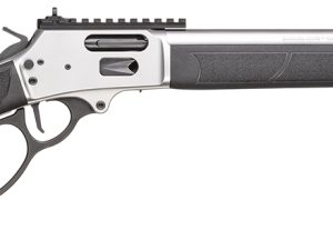 Smith & Wesson 13814 1854  45 Long Colt 9+1 19.25" Stainless Threaded Barrel, Picatinny Rail Stainless Steel Receiver, M-LOK Forend, Fixed Black Synthetic Stock