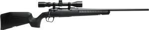 Savage Arms 32009 Axis XP Combo 25-06 Rem 4+1 22" Matte Black Button Rifled Barrel, Matte Black Drilled & Tapped Carbon Steel Receiver, Fixed Sporter Black Synthetic Stock, Weaver 3-9x40mm, Right Hand
