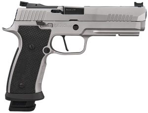 Sig Sauer 320SXG59STAS10 P320  Full Size Frame 9mm Luger 10+1 5" Optic Ready Stainless Steel Slide Black LOK Grip