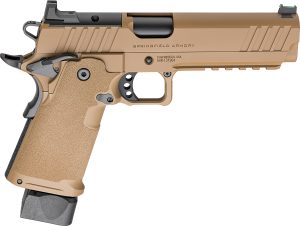 Springfield Armory PH9119AOSCB 1911 DS Prodigy 9mm 20+1 17+1 5" Coyote Brown Cerakote Optic Ready Carbon Steel Slide Polymer Grip