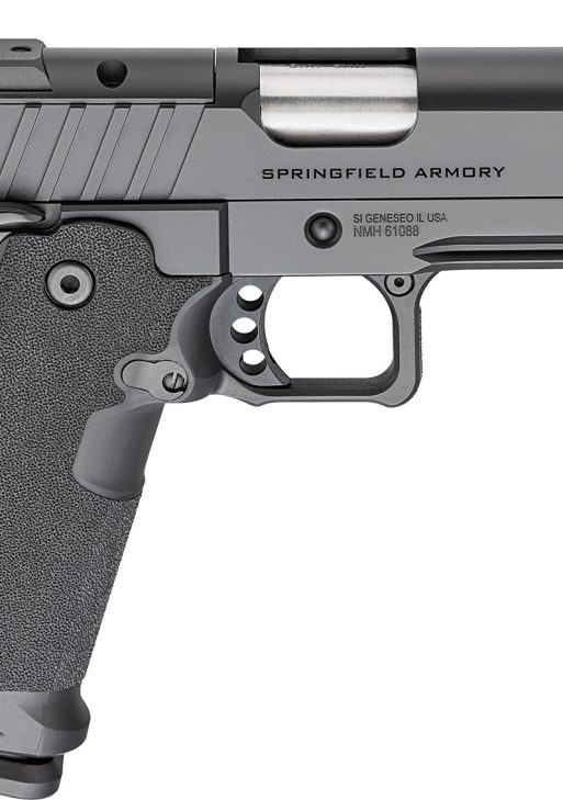 Springfield Armory PH9117AOSCOMP 1911 DS Prodigy 9mm Luger 20+1 4.25" Stainless Match Grade Bull Barrel, Black Cerakote Optic Ready Serrated Carbon Steel Slide & Frame w/Beavertail, Black Polymer Grip